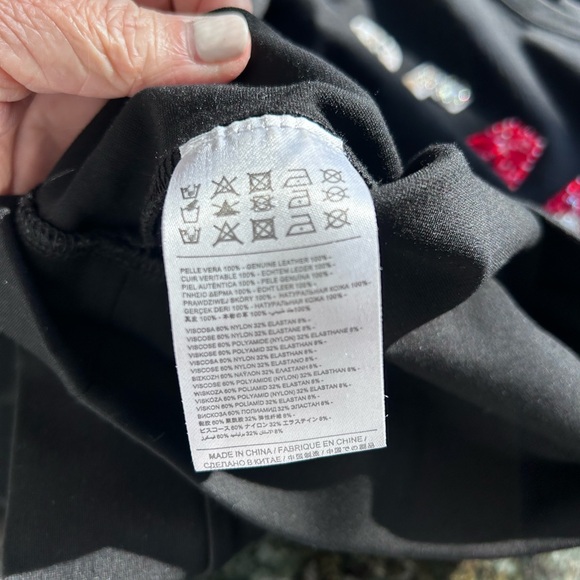 NWOT Rare Silvian Heath “Break” “Leave” Fully Embellished sweatshirt. Designer. - Picture 11 of 16